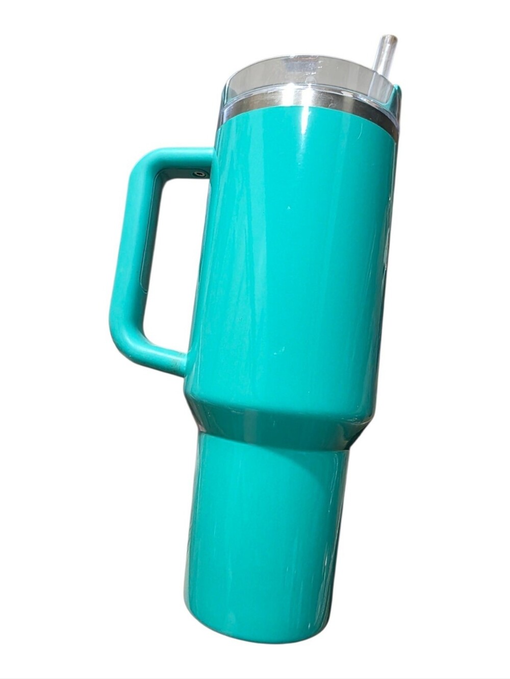 40 Oz Stanley Teal Tumbler - Picture 2 of 4